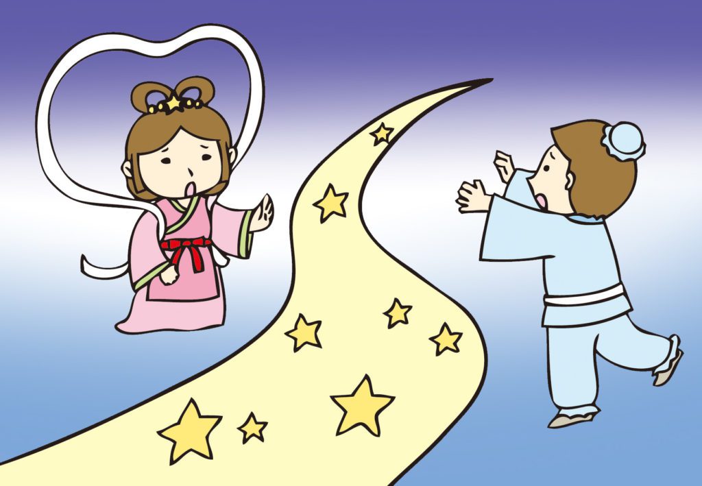 Fête des étoiles du 7 juillet au Japon : les retrouvailles de Orihime et Hikoboshi 