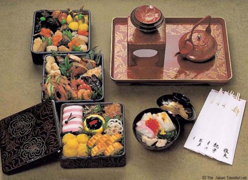 Les mets et boissons du Nouvel An japonais