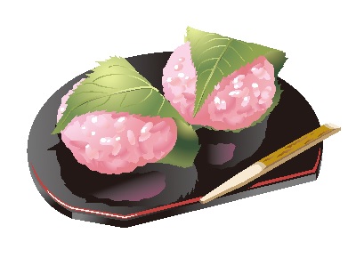 sakura mochi du Kansai