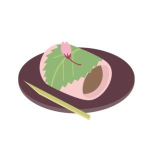 sakura mochi du Kantô
