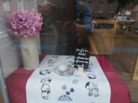 Wagashi : Daifuku mochi en devanture de Usagiya